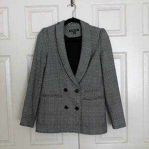 Zara plaid blazer